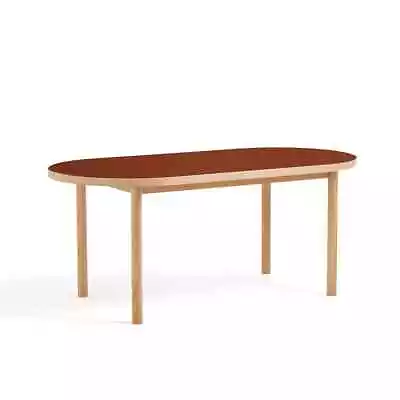 La Redoute Evergreen Oak And Glass Table (Seats 6) RRP £725 • £295