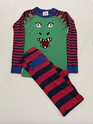 Hanna Andersson Monster Pajamas 130 (US 8) • $15