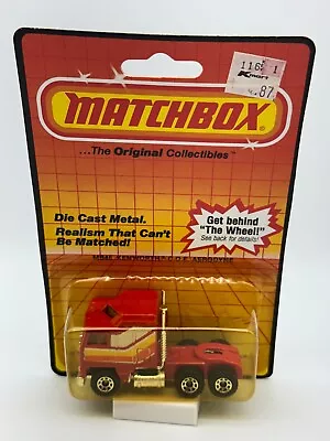 Matchbox #MB45 Kenworth Aerodyne C.O.E. Tractor Semi Cab Red 1:64 NIB Lot C • $11.99