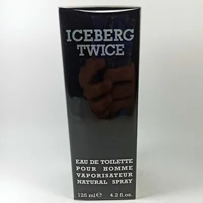 £21.21 • Buy Iceberg TWICE Eau De Toilette 125 Ml After Shave 75 Pour Homme Perfume Man 297