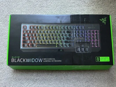 $50 • Buy Razer BlackWidow Chroma 2019 Mechanical Gaming Keyboard - Green Switch