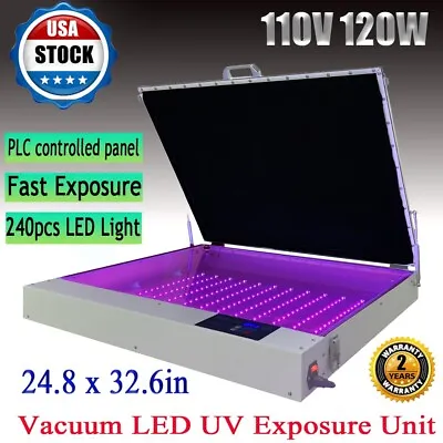 $747.30 • Buy Tabletop Precise 24.8  X 32.6  Vacuum LED UV Exposure Unit For Screen Printing