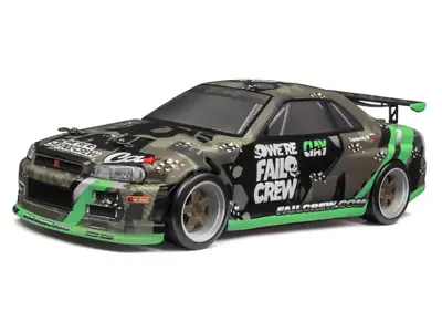 NEW Hpi 120166 Fail Crew Nissan Skyline R34 GT-R Painted Body 150mm Micro RS4 • $49.39