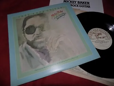 MICKEY BAKER Jazz Rock Guitar LP + Insert 1970's POP Rock Jazz EX • $12.62