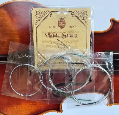 Viola Strings Set A D G And C Size 16.5  (16 1/2 Inch) Free Shipping • $10.99