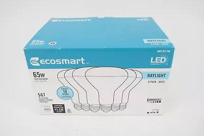 Eco-Smart 1001817748 65W Daylight LED 6 Pack Replacement Brightness 685 • $14.90