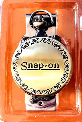 Snap-on 1920's Style Money Clip 85th Anniv Commemorative Watch 2005 ~ FOR REPAIR • $20