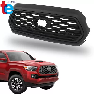 Matte Black Front Upper Grille Grill Assembly For 2016-2022 Toyota Tacoma • $164.91