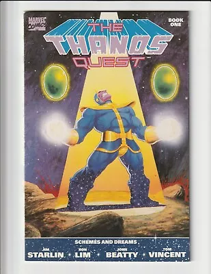 Thanos Quest #1 (1990) Nm High Grade Gem Marvel Comics Jim Starlin • $25