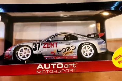 AUTOart Motorsport 1/18 JGTC ZENT TOM'S SUPRA #37 2003 • $150