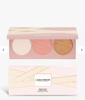 Laura Mercier Opening Night Cheek Palette Trio 3 X 6g Blush/Bronzer/Highlighter • £26.99