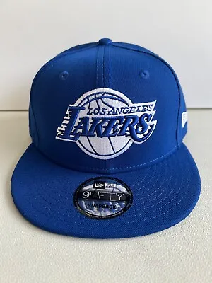 New Era 9fifty Basic Snapback Hat Cap Nba Los Angeles Lakers. • $33.99