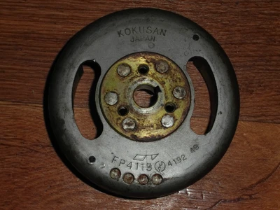 £3.99 • Buy Fuji F480 F500 97cc 100 Indian Rupp Chaparral Hodaka Generator Magneto Flywheel