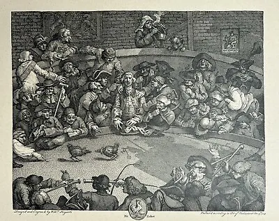 William Hogarth - The Cockpit - Cockfight - London - Lord Albemarle - St James's • £30.72