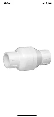 VCK-P40-B8B VCKP40B8B In-Line Check Valve 2-Inch White • $15