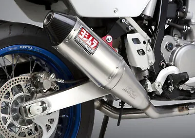 Yoshimura Suzuki Dr-z400s/sm 00-24 Rs-4 Dual Full Exhaust Aluminum Mufflers • $1069