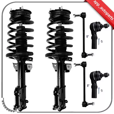 Front Struts Spring Sway Bars Tie Rods Suspension Kit For 2005-2010 Ford Mustang • $192.42