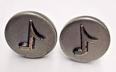 Vintage Swank Music Note Cufflinks • $5