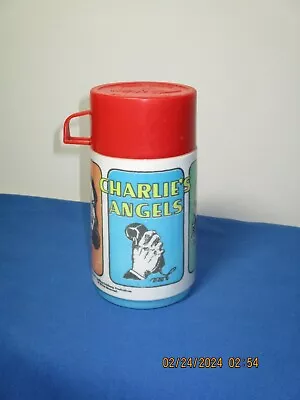 Vintage Aladdin Charlies Angels Lunchbox Thermos • $5.99