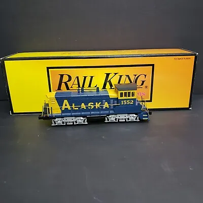MTH RailKing 30-2221-1 Alaska SW-9 Switcher Diesel PS.2 O New #1247 BCR ARR • $215.99