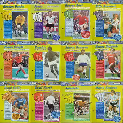 £2.95 • Buy Magic Football File Heroes Player Pictures Posters - Various Multi Choice