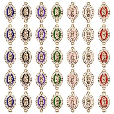 Virgin Mary Charms 35 Pcs Virgencita Charms Virgen De Guadalupe Charms Alloy ... • $20.76