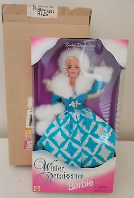Winter Renaissance Barbie Doll Evening Elegance Series Mattel #15570 1996 NRFB • $13.99