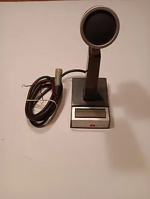 Vintage 70's SHURE Microphone Desk Model • $25