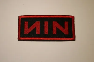 Nine Inch Nails NIN Patch Iron/Sew On Embroidered Industrial Marilyn Manson Tool • $6.53