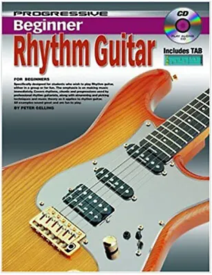 Learn To Play Guitar - Electric Guitar - Acoustic Guitar - Rhythm Guitar Book-- • £14.80