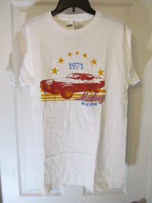 Tee Luv 1971 Ford Mach 1 Mustang Nation T-Shirt Adult Sizes M Or 2XL • $9.95