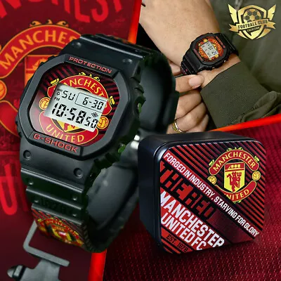 Premium Manchester United F.C. DW-5600 G-Shock Watch | MUFC Collection • $174.90