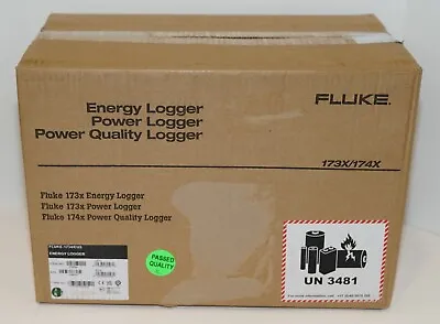 Fluke 1734/eus Three Phase Power Measurement Electrical Energy Logger Iflex Prob • $6819.45