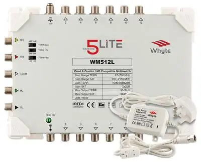 WM512L Series 5 Lite Multiswitch 5 Wire 12 Way - 10035 • £151.29