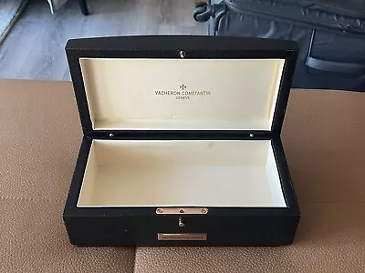 *Rare* Vacheron Constantin Large Jumbo Black Leather Watch Box Case • $245