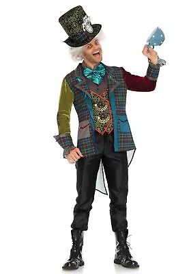 Colorful Mad Hatter Mens Costume • $76.98