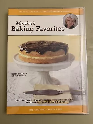 Marthas Baking Favorites (DVD 2005) New Sealed • $21.05