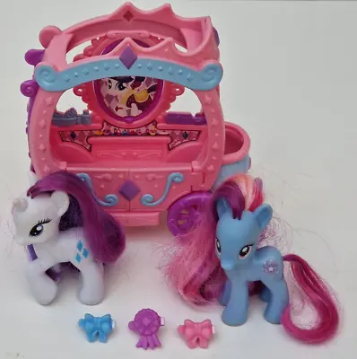 2011 My Little Pony G4 Star Swirl/Rarity Royal Gem Carriage International Excl • £123.37