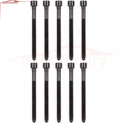 $17.66 • Buy 10pcs Head Bolts For Audi Q5 A4 A5 A6 TT Quattro Allroad VW CC Eos GTI 2.0L