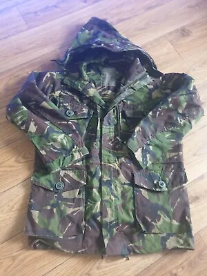 Mens Army Coat Jacket Smock Combat Waterproof Used Height/chest 160/88 • £25