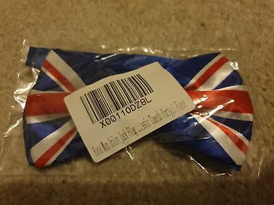 Union Jack Bow Tie (for Human) 13cm Wide • £1.99