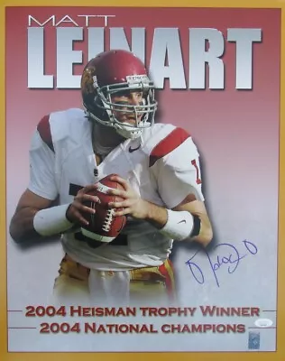 Matt Leinart USC 2004 Heisman Signed/Autographed 16x20 Photo JSA 158213 • $49