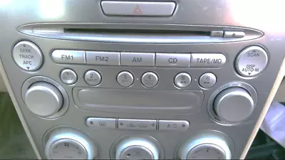 2003-2004 Mazda 6 AM FM CD Radio Receiver W/o Bose System OEM 03 04 • $184.49