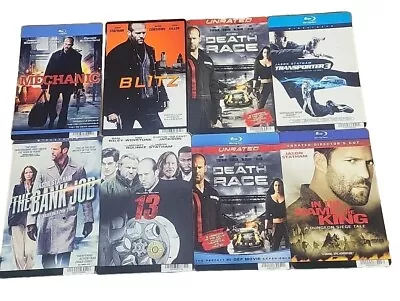 Jason Statham BLOCKBUSTER Movie Backer Cards Mini Poster Death Race 13 Mechanic • $5