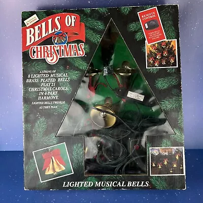 Mr. Christmas Bells Of Christmas 10 Musical Light Bells + Little Bells NO REMOTE • $38