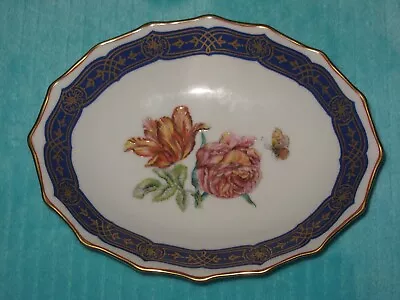 Mildred Mottahedeh Collection The Merian Service Small Oval Dish Bowl 5 7/8  • $30.99