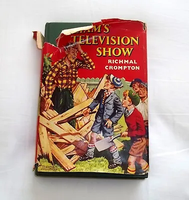 £25 • Buy Vintage Book, William's Television Show, R. Crompton First Edition, 1958