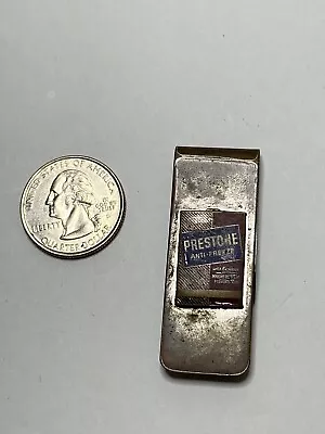 Vintage Prestone Antifreeze Money Clip • $9.99