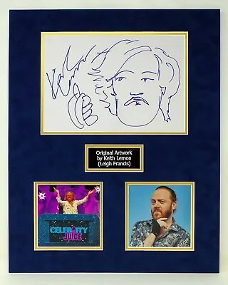 Keith LEMON Signed Mounted Original Artwork Display AFTAL RD COA Celebrity Juice • £99.99