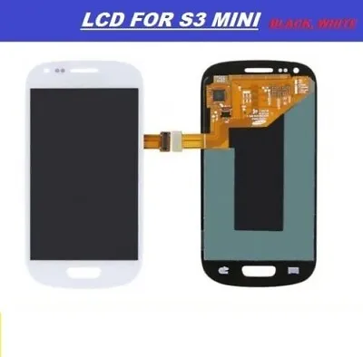 For Samsung Galaxy S3 Mini White Genuine LCD Touch Screen Digitizer With Frame • £11.65